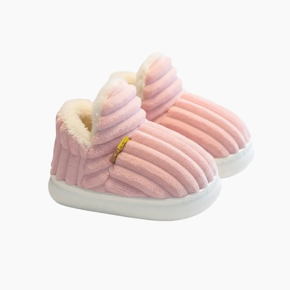 Toffla barn fodrad med halkskydd, storlek 22–35 – Kivela