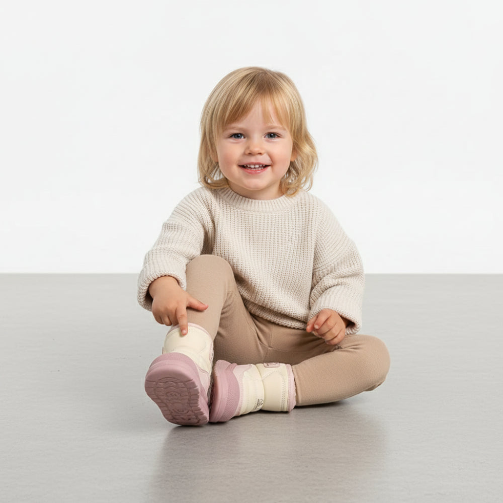 Vinterkängor barn – mjukt foder, greppsäker sula – Kivela